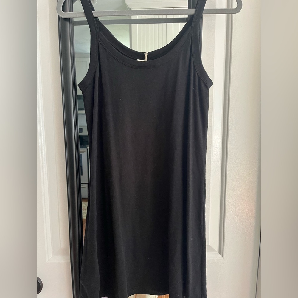 Casual black dress